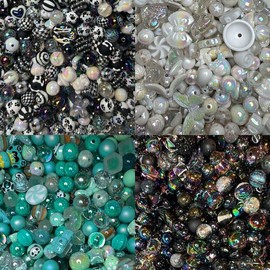 Beads by Color for Beadable Pen fancy bead bead mix:_Orange_Extra Large 725ML