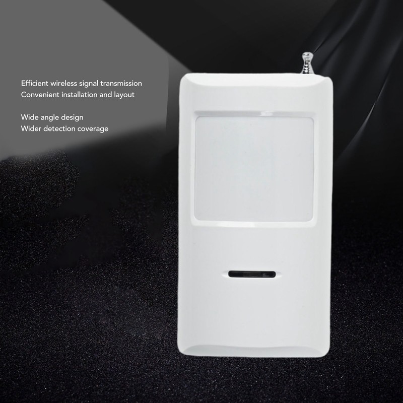 Infrared Intrusion Detector Wireless Wide Angle Long Distance IR Detection
