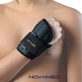 Novamed Wrist Brace Sports Bandage with Flexible Rods