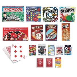 S&S Worldwide Most Popular Games Pack – 17 Classic & Engaging Games, Perfect for Summer Camps, Afterschool Programs, Family Game Nights, Nursing Homes, & Group Activities!