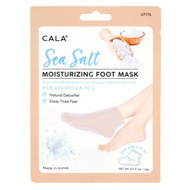 Cala Sea salt moisturizing foot mask 3 count, 3 Count