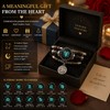 Starry Sky Zodiac Luminous Leather Bracelet for Men & Women