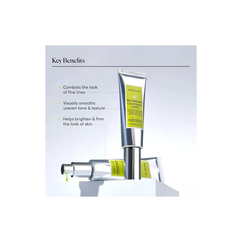 Sérum Facial Nocturno Naturium Retinaldehído 0.10% Antienvejecedor