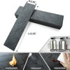 AULIGET 40-Piece Black Slate Peel and Stick Backsplash Wall Tiles,