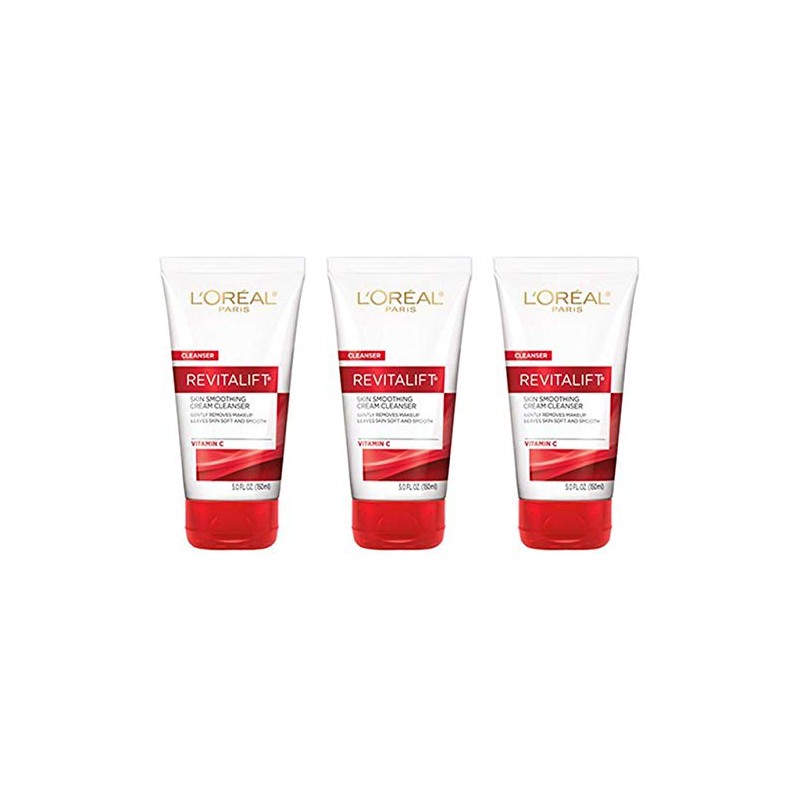 L’Oreal Paris Revitalift Cream Cleanser 5oz (3 Pack)