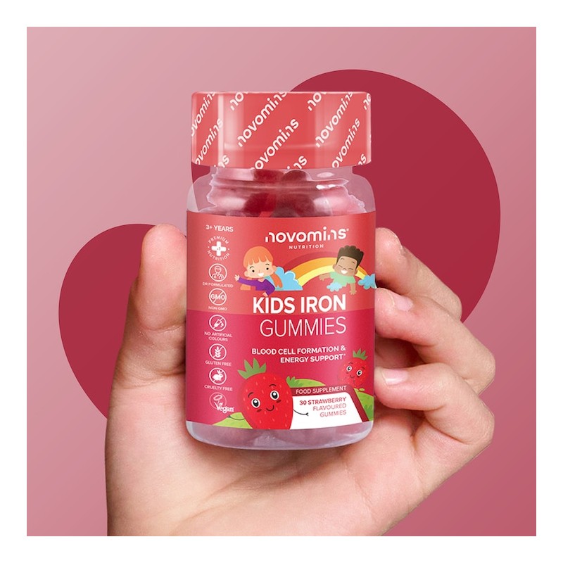 Novomins Kids Iron Gummies 30 Gummies
