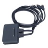 USB KVM Switch 2 Ports Wired HD Multimedia Interface KVM