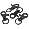 Marvexi 10Pcs Black Swivel Trigger Snap Hook, Stainless Steel