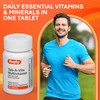 Rugby Tab-A-Vite Multivitamin with Iron and Beta-Carotene - Daily Multivitamin