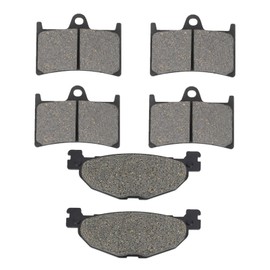 Road Passion Front & Rear Brake Pads Kit Compatible with Yamaha XP 500 T-Max 2008 2009 2010 2011 / XP 500 T-Max ABS 2008 2009 2010 2011