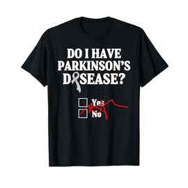 Parkinsons Disease Awareness Yes No Warrior Survivor T-Shirt