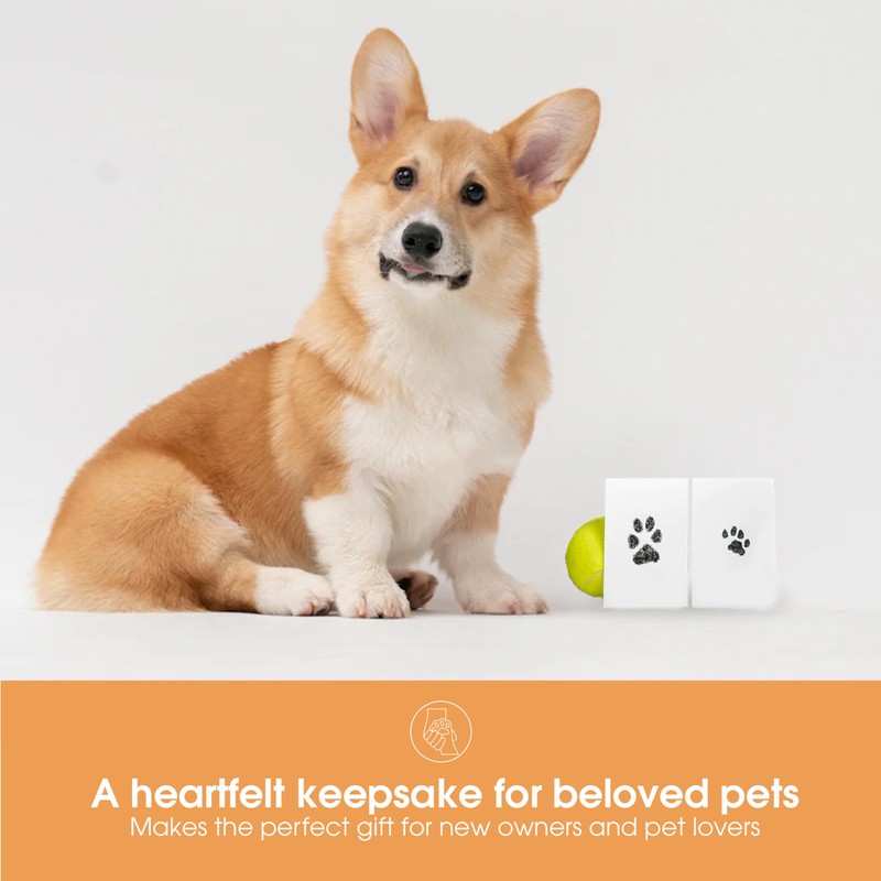 Pearhead Paw Print Clean Touch Ink Pad Kit for Dogs