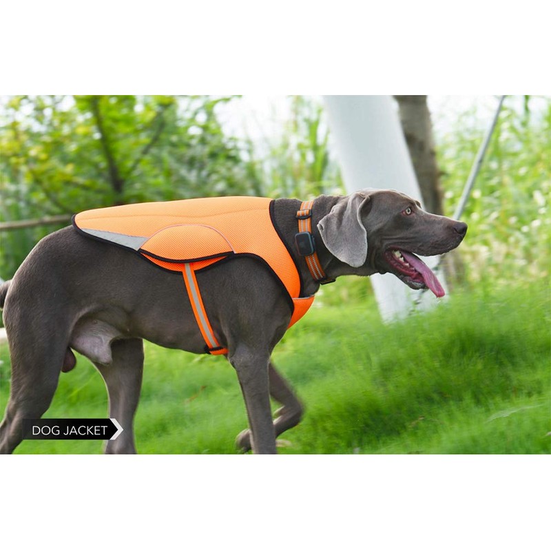 SGODA Dog Cooling Vest Jacket Cooler Orange Large