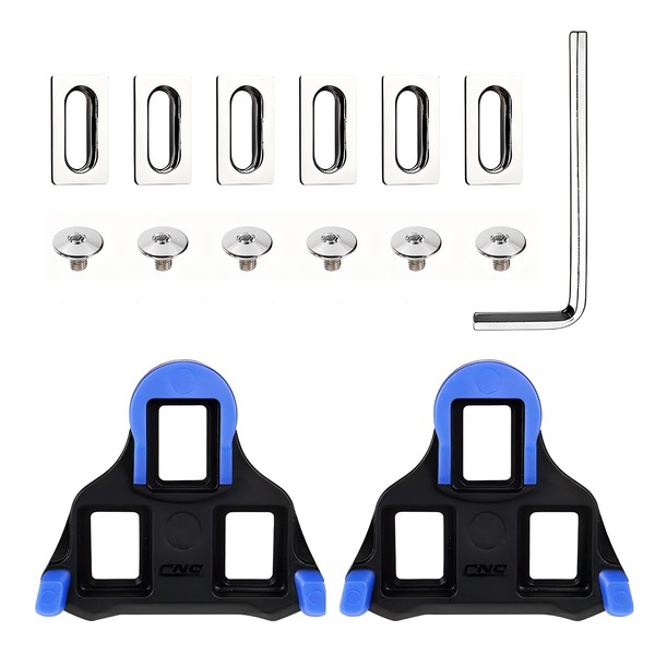 Cuilane Premium SPD Cleats for Cycling Shoes, Compatible with Shimano