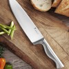 Kangdelun 15 PCS Kitchen Knife Set with Non-Slip Handle, Ultra