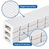 12-Pack Plastic Furniture Leveling Shims for Uneven Surfaces – Snap-to-Fit