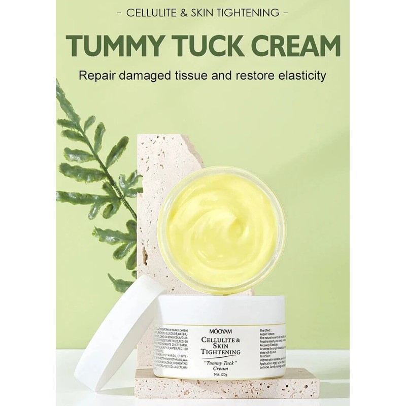 Mooyam 2 Cellulite & Skin Tightening "Tummy Tuck” Cream Elasticity