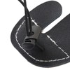3pcs Archery Finger Tabs Thickened Double Layer PU Leather Archery