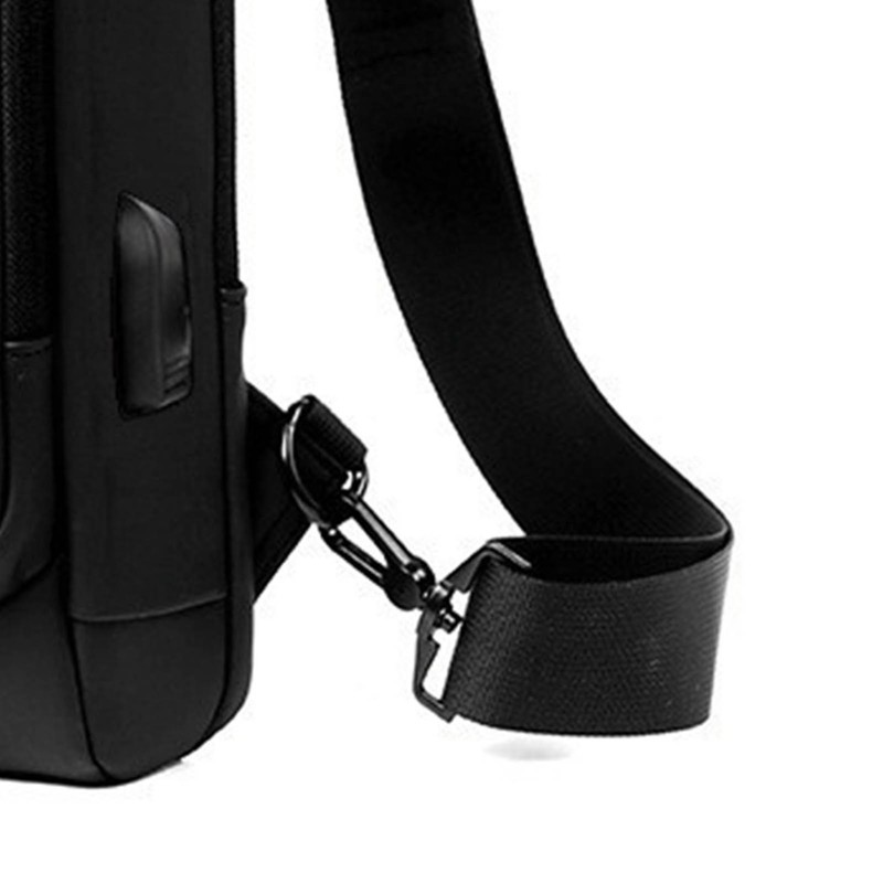 Password Sling Backpack Anti Theft Multifunctional Cycling Chest Bag for