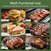 XUDAKAIXIN Cast Iron Smash Burger Press (2PCS),Grill Bacon Meat Press