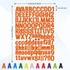 1512 Letter Stickers, 12 Sheets Alphabet Sticker, Vinyl Letters, Mailbox