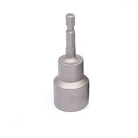 Vogueing Tool Hex Shank Bit Socket 1/4" 16MM Long Magnetic Power Drill Bit Nut Driver Socket for DIY Woodworking, Carpentry & Auto Repair (H18mm)