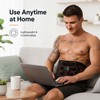 EMS Abdominal Trainer Belt for Home Fitness – USB Rechargeable