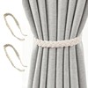 2 Pcs Curtain Tie Backs, Tie Backs Soft Hand Woven