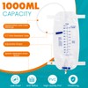 FURWEY 4 Pack Catheter Bags, Premium Easy-Tap Leg Bag Urinary