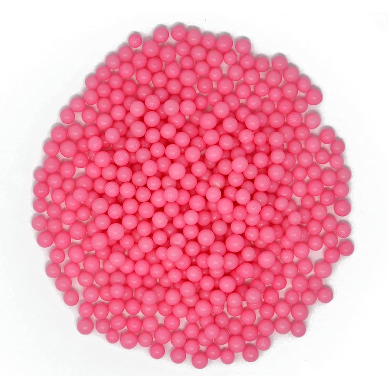Mystic Sprinkles 6mm Sugar Pearls 4oz Bottles (Pleasantly Pink)