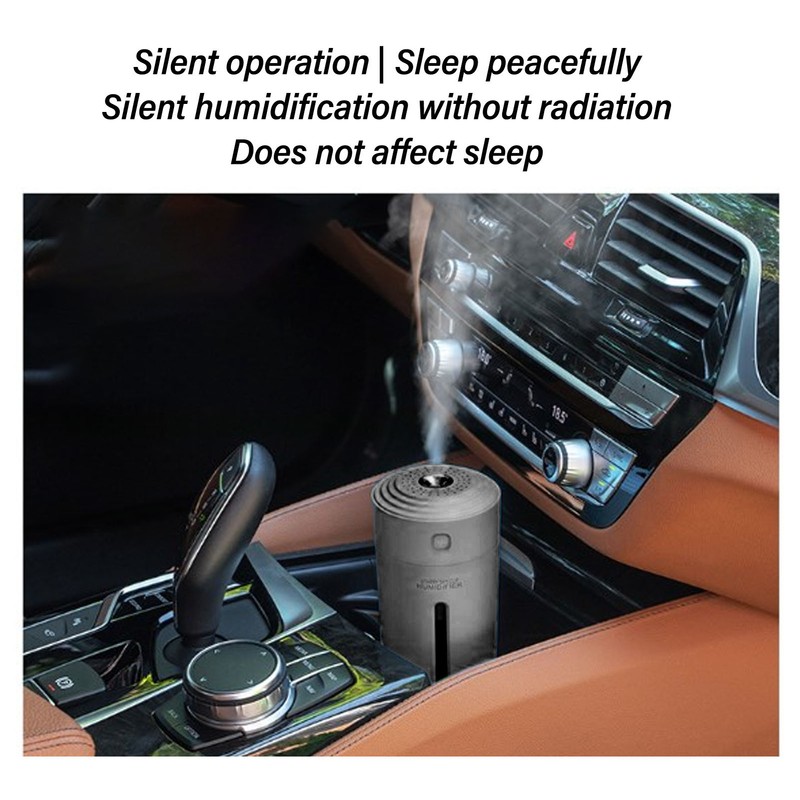Portable Mini Humidifier Multifunction 2 in 1 USB Silent Aromatherapy