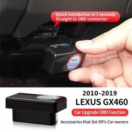 Remote Auto Window Open Closer + Door Speed Lock Kit + Side Rearview Mirror Folder Unfold OBD Module for Lexus GX460 GX400 2010-2023 2016 2017 2018 2015 2014 2013 2012 2011 Accessories (2010-2019)