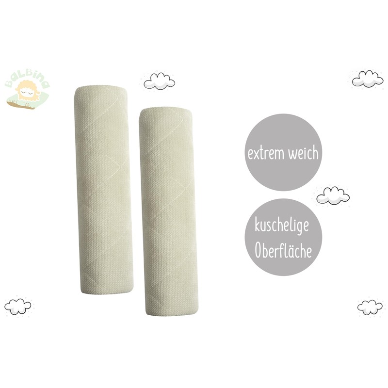 Balbina Pack of 2 Car Seat Belt Pads, Shoulder Pads,