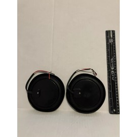 Unbranded 2 Red Led (3 Cord Wired) 12V Light  4 Inch In Diameter