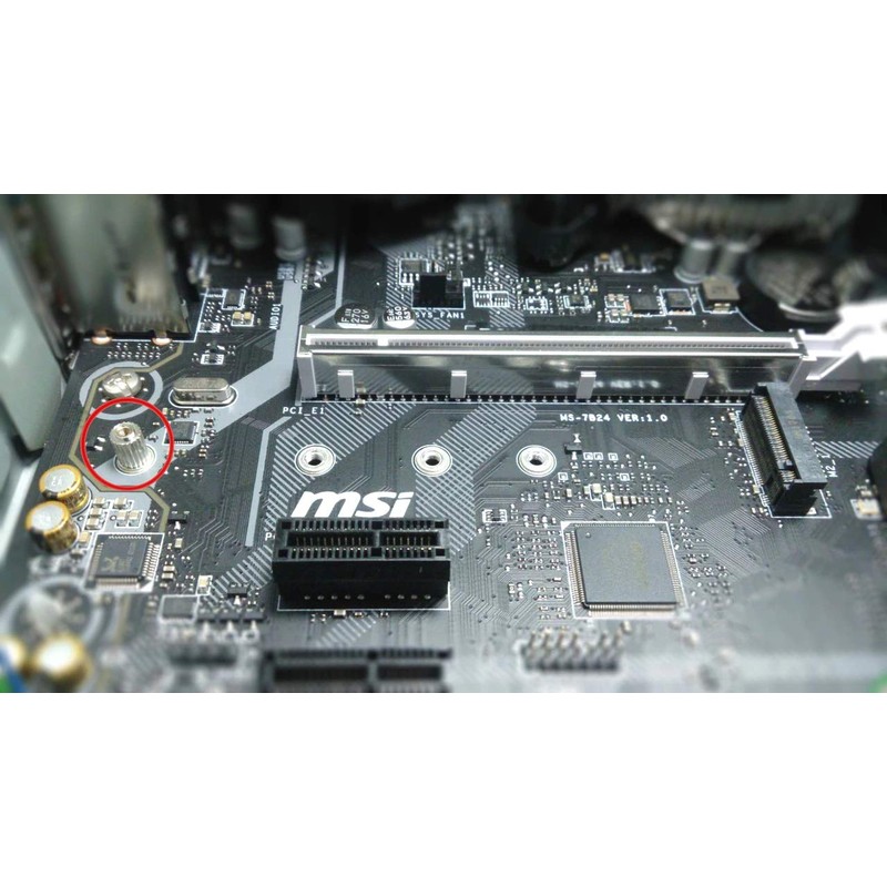 M.2 SSD Mounting Screws Kit for ASUS, Gigabyte and MSI