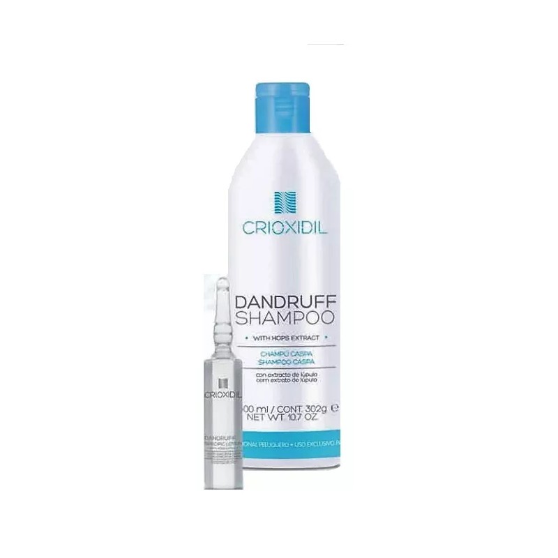 Salerm Cosmetics Shampoo Anti Caspa Profesional 300ml Crioxidil Salerm