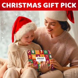 Zmart Christmas Gift Ideas for Kids - Elf Socks for 10-12 Years Old, Secret Santa Gifts, Xmas Stocking Stuffers