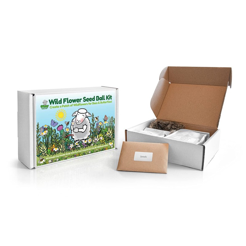 Chimney Sheep Seedbomb Kit - makes 20 to 30 bombs