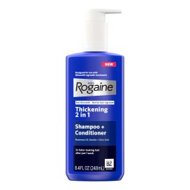 Champú Y Acondicionador Rogaine Para Hombre, Espesante, 250