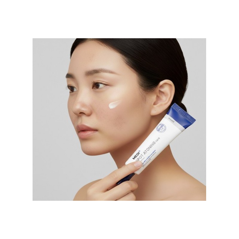 Toning cream melatoning hypoallergenic pigmentation trace whitening skin moisturizing soothing