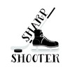 CafePress Hockey Stick Skate Puck Sharp Shooter Throw Blanke Super