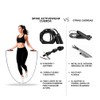 Cuerda para saltar - 3 m ajustable - Mango ergonómico