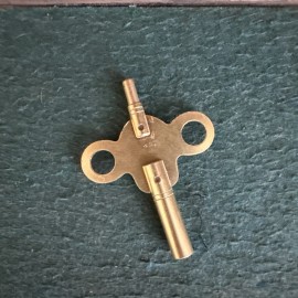 Gilbert New Key For Gilbert 1807 Mantel Clock, Fits Plymouth, Brass
