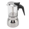 Glass Moka Pot Stainless Steel Heat Resistant Portable Classic Italian
