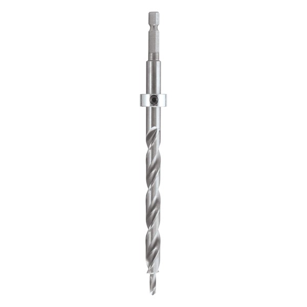Trend Snappy HSS 9.5mm Pocket Hole Drill Bit with Depth Setting Collar, Quick Release System Compatible, SNAP/PHD/95