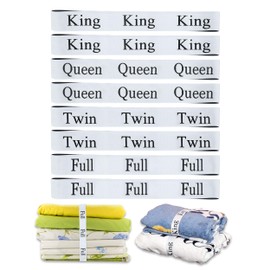 Bed Sheet Organizer Bands Set, 8 Pcs Elastic Sheet Closet Organization, Sheet Bands Straps Bedding Bands for Closet Organizer for Pillow Cases Duvet Bed Sheets Wardrobe Bedroom