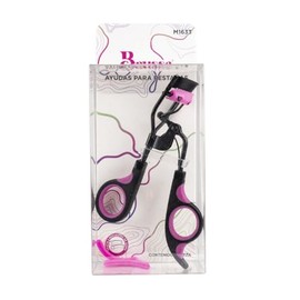 Bausse Rizador de Pestañas Profesional, Negro y Rosa, Herramienta de Belleza para Maquillaje de Ojos, Accesorio para Dar Curvatura y Forma a las Pestañas