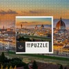 Lantern Press 1000 Piece Jigsaw Puzzle, Florence, Italy, Sunset view