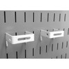 Wall Control Pegboard 2in x 2in C-Bracket Slotted Metal Pegboard