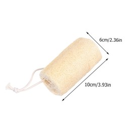 Mikinona 3pcs Loofah Bath Towel Bathroom Brush Exfoliation Scrub Exfoliating Body Deep Natural Loofah Towel Back Loofah Wipe Loofah Sponge